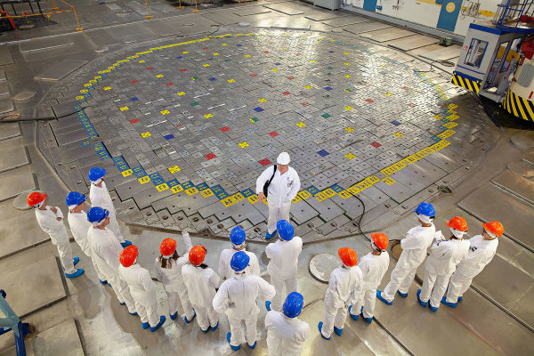 The Nuclear Power Plant resumes the inside the controlled area