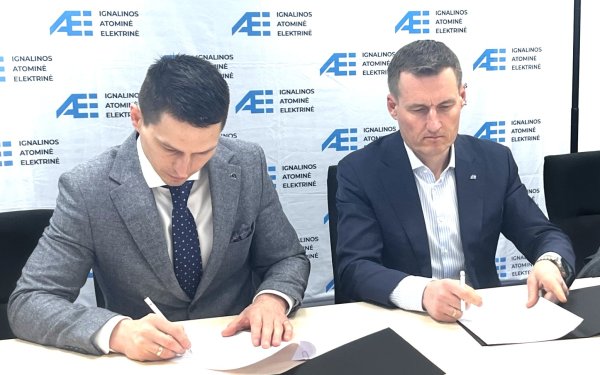 Agreement on construction of nuclear waste repository signed by INPP and PST