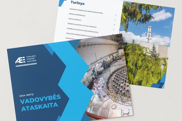 Paskelbtos 2024 m. Ignalinos atominės elektrinės Vadovybės ir Tvarumo ataskaitos: susipažinkite...